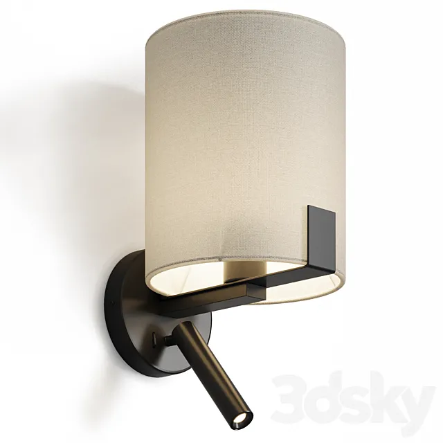 Wall lamp Faro Barcelona NILA with reading room 3D Model