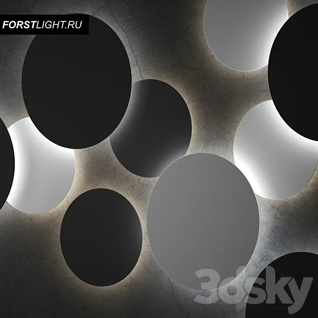 Wall lamp Forstlight Bite 3DModel