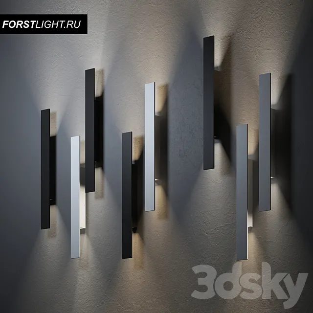 Wall lamp Forstlight Next 3DModel