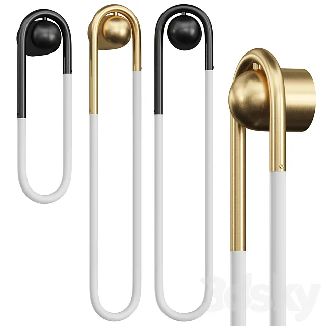 Wall lamp GABI WALL Lampatron 3D Model