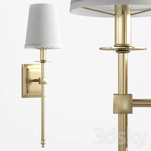 Wall lamp HELLA 3D Model