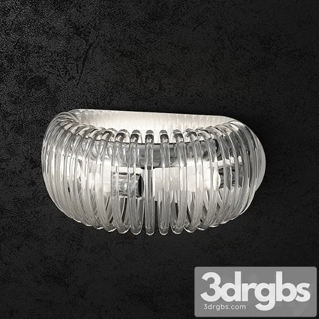Wall lamp ideal lux quasar ap3 3D Model Free