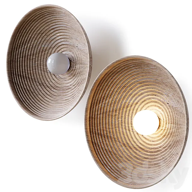 Wall lamp Japan 3D Model