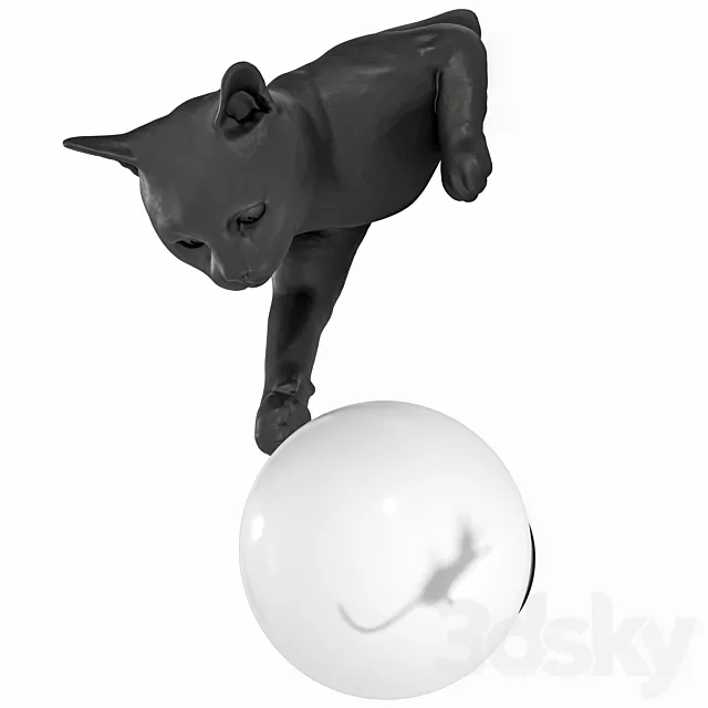 Wall lamp karman Mao 3D Model