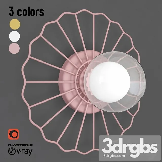 Wall lamp lumion mimi 3D Model Free