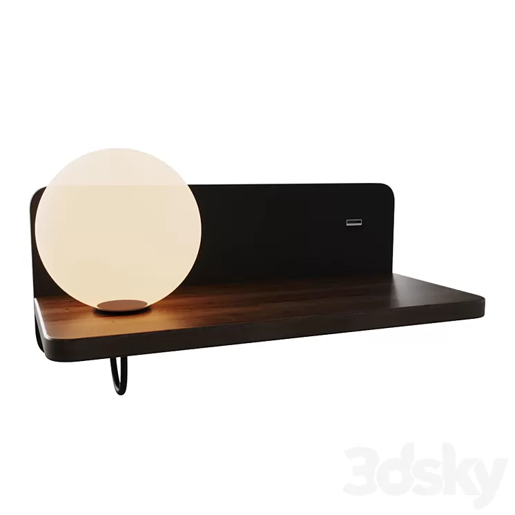 Wall lamp Lunaris 2894-1W 3D Model