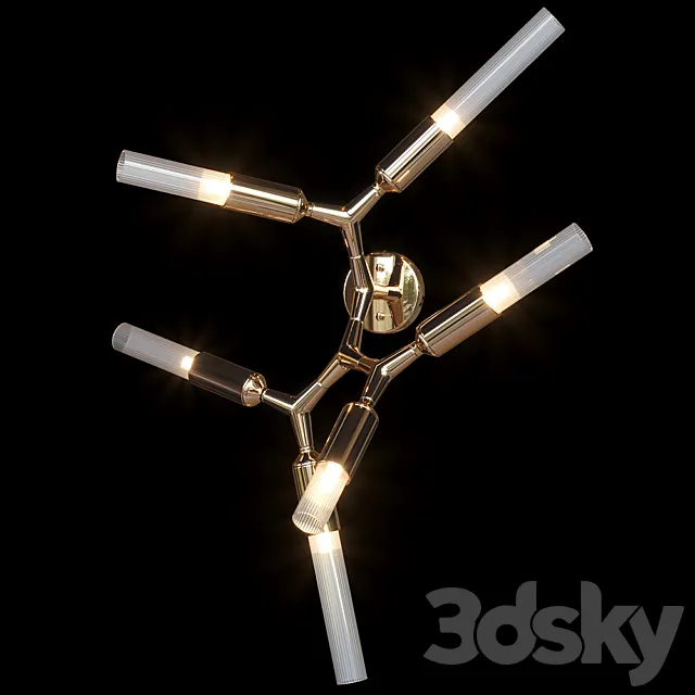 Wall lamp Luxxu - SHARD WALL 3D Model