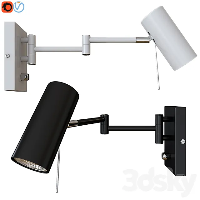 Wall lamp Markslojd 105300 ROMA 3DModel