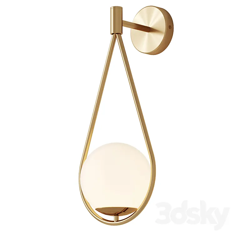 Wall lamp Matisse 3D Model Free