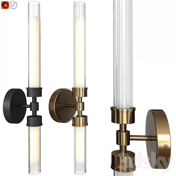 Wall lamp Maytoni Stelo 3D Model Free