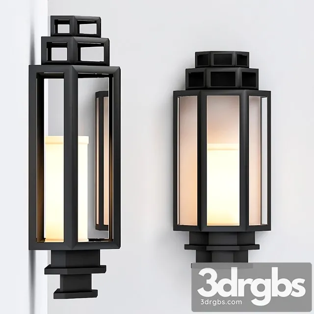 Wall Lamp Monticello Eichholtz 3D Model Free
