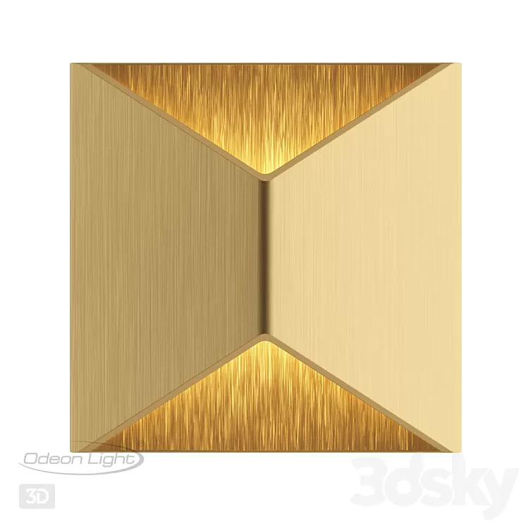 Wall lamp ODEON LIGHT 3907 / 10WL 3908 / 10WL 3909 / 10WL TIBRO 3D Model