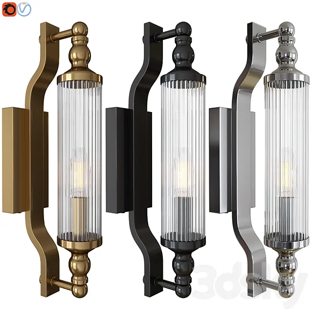 Wall lamp Odeon Light Tolero 4943_1W 3D Model