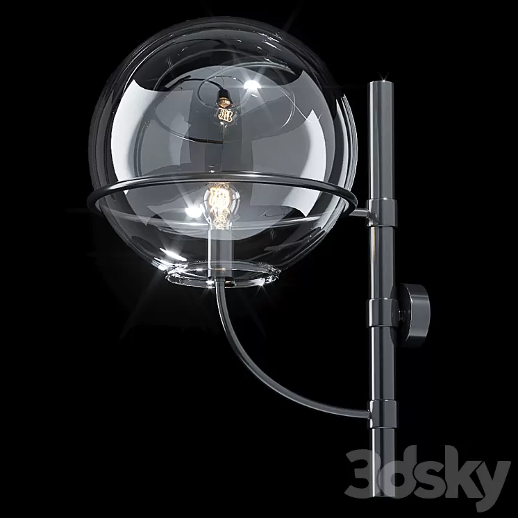 Wall lamp OLUCE LYNDON 3D Model