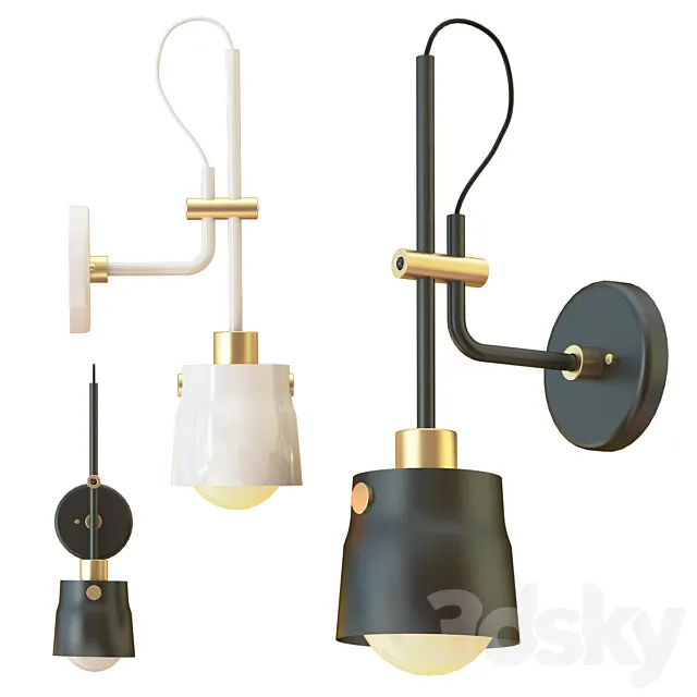 Wall lamp raw Lampatron 3DModel