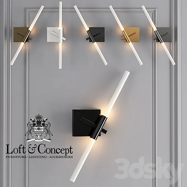 Wall lamp Roll and Hill Agnes Sconce 2 3DModel