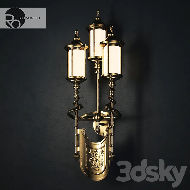 Wall lamp Romatti 3D Model