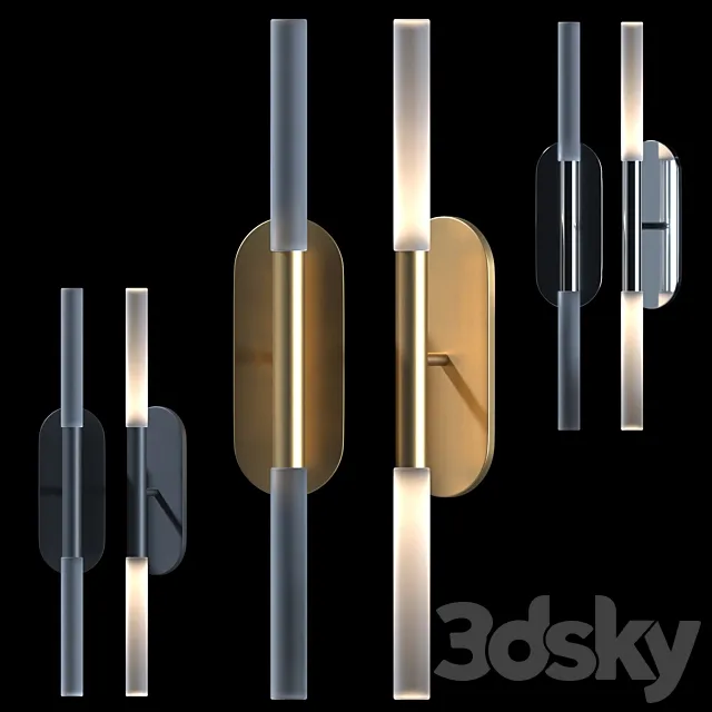 Wall lamp Rousseau VISUAL COMFORT 3D Model