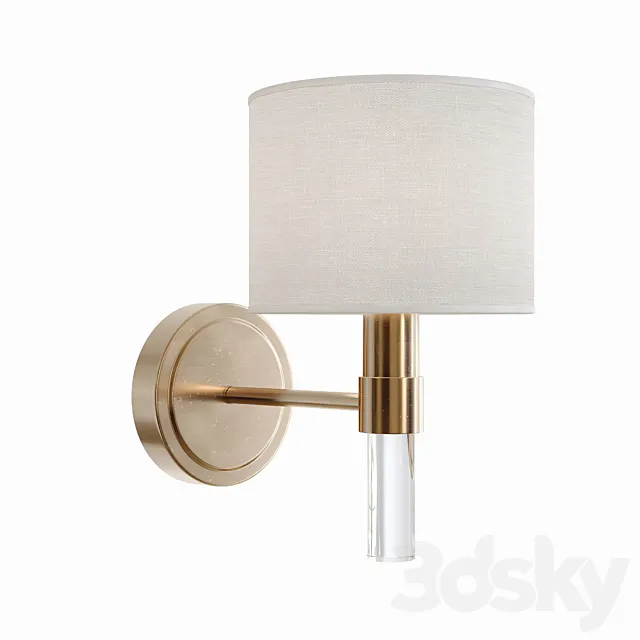 Wall lamp (sconce) Lino from Freya-Light 3D Model