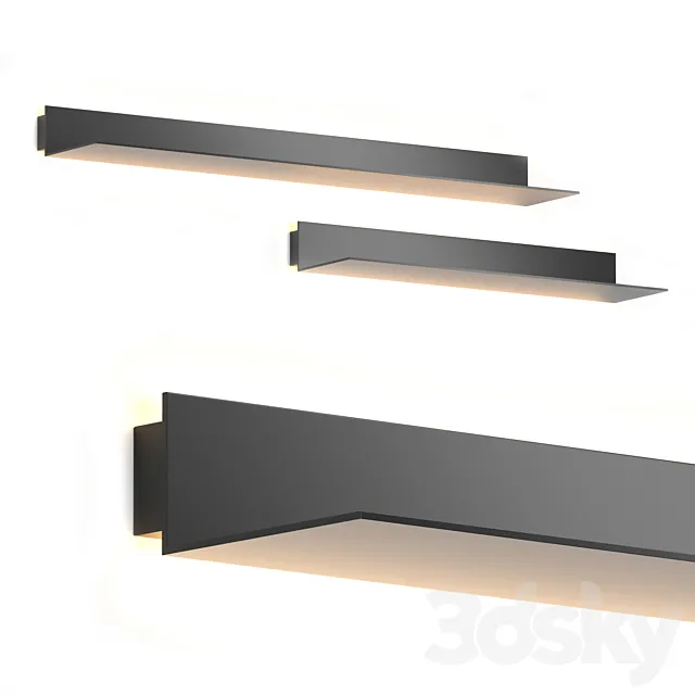 Wall lamp Shelf by Forstlight 3DModel