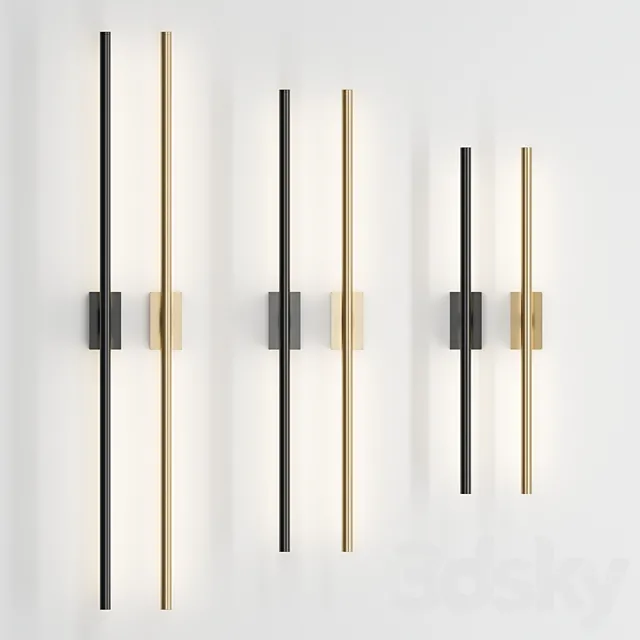 Wall lamp Skandi Minimal 03 3D Model