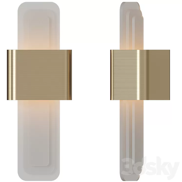 Wall lamp Sloane Corner Design 3D Model Free