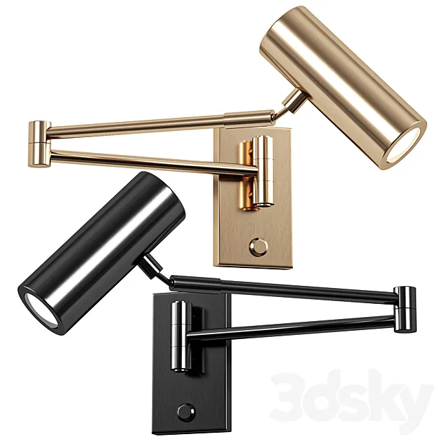 Wall lamp VALLBO LUX 3D Model