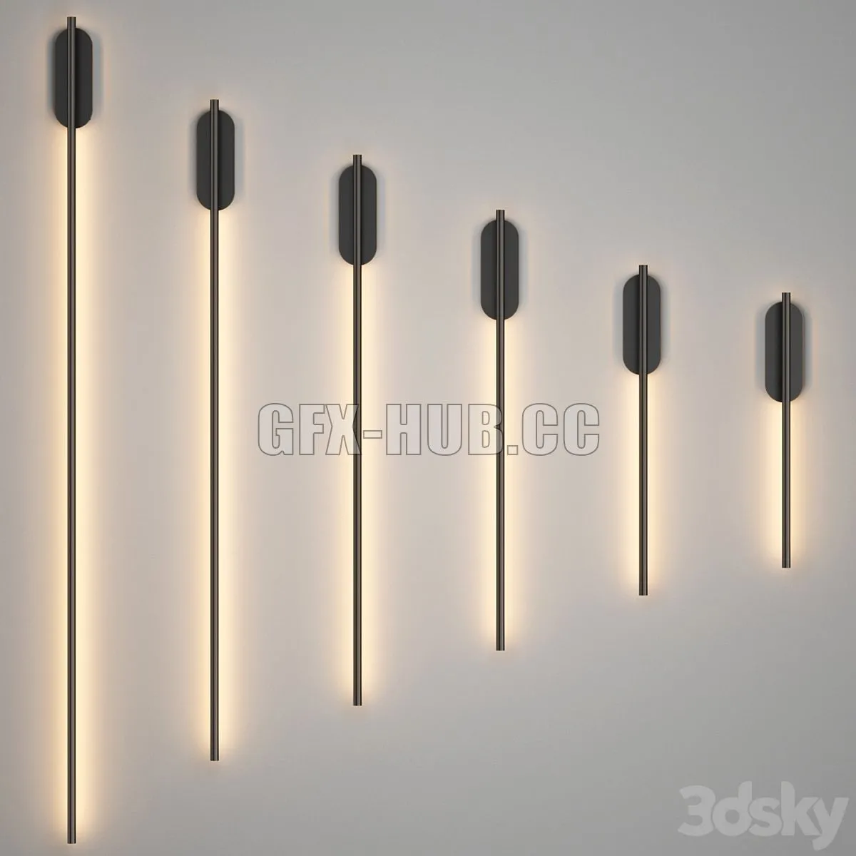 Wall lamp VIRGINIA Lampatron 3D Model