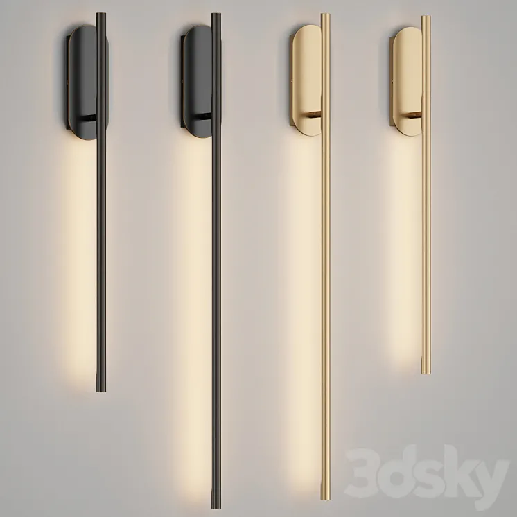 Wall lamp VIRGINIA Lampatron 3D Model Free