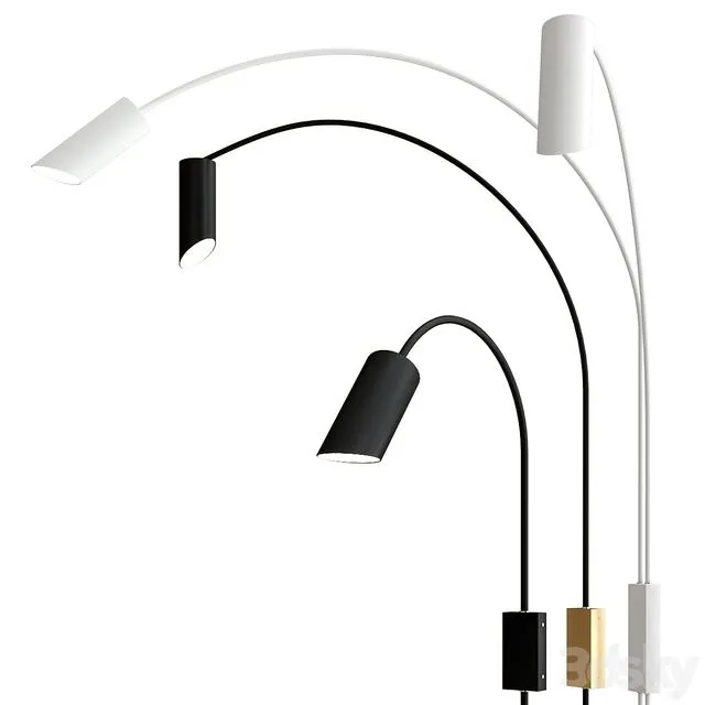 Wall lamp WALLSTER By Dark 3D Model