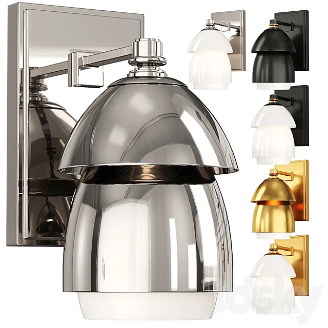 Wall lamp Whitman Small Sconce circalighting 3D Model