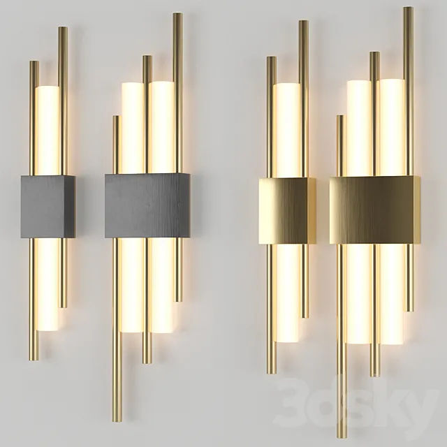 Wall lamp with Aliexpress 007 3D Model