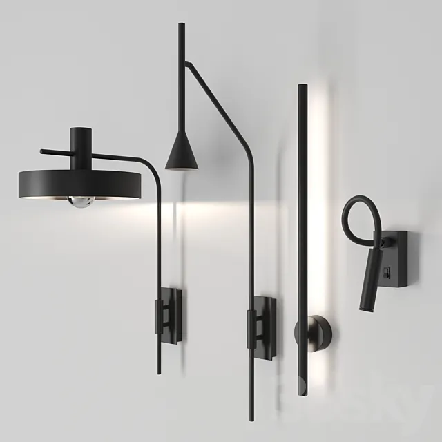 Wall lamps by galea home (A1227. A1151. A1273. A1274) Free Download