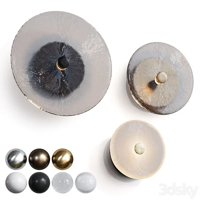 Wall lamps CORAL from Soktas 3D Model