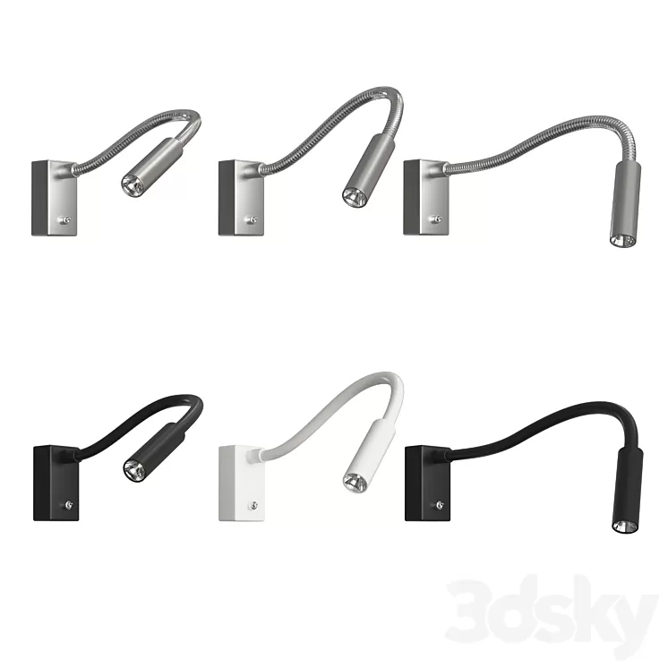 Wall lamps for reading 3D Model