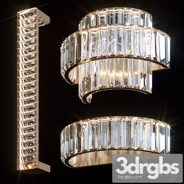 Wall Lamps Newport 8441 8442 8443 3D Model Free
