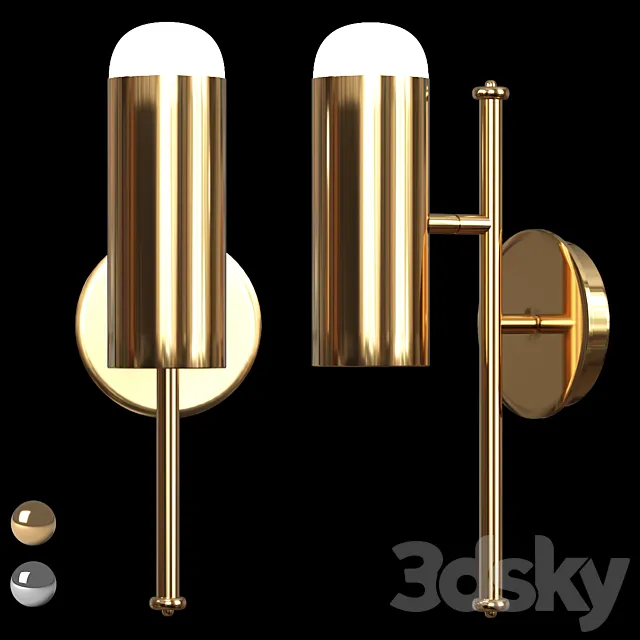 Wall light 03 3D Model