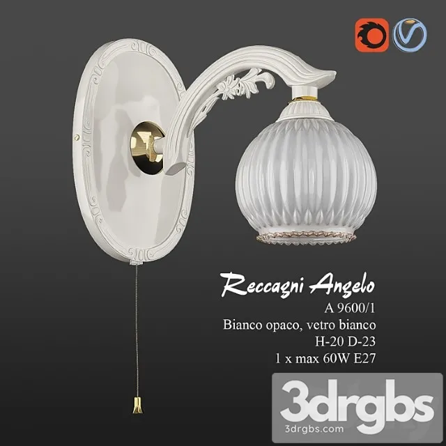 Wall light 12 3D Model Free