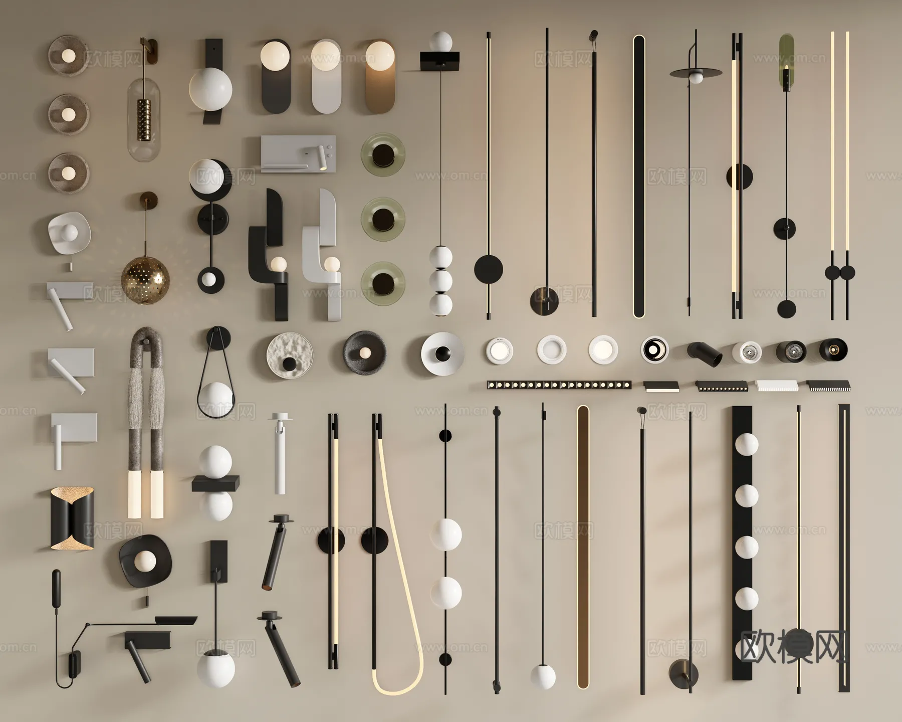 Wall Light 3D Gratis - 003