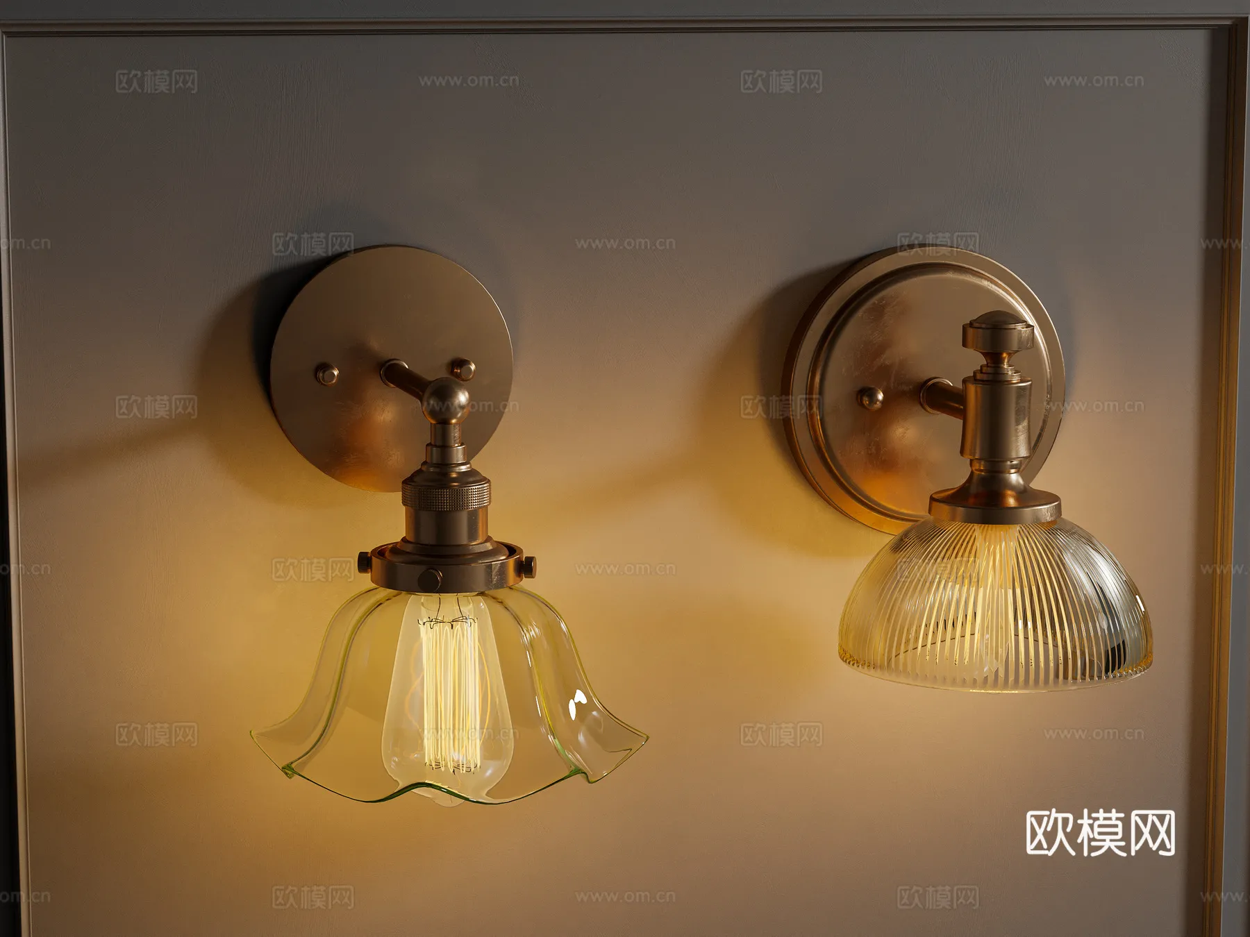 Wall Light 3D Gratis - 005