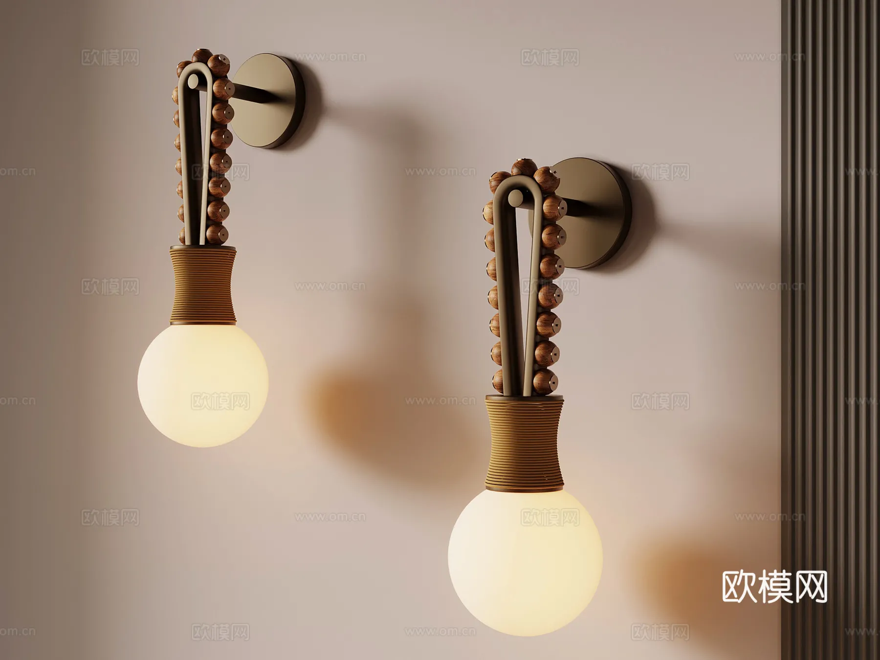 Wall Light 3D Gratis - 008