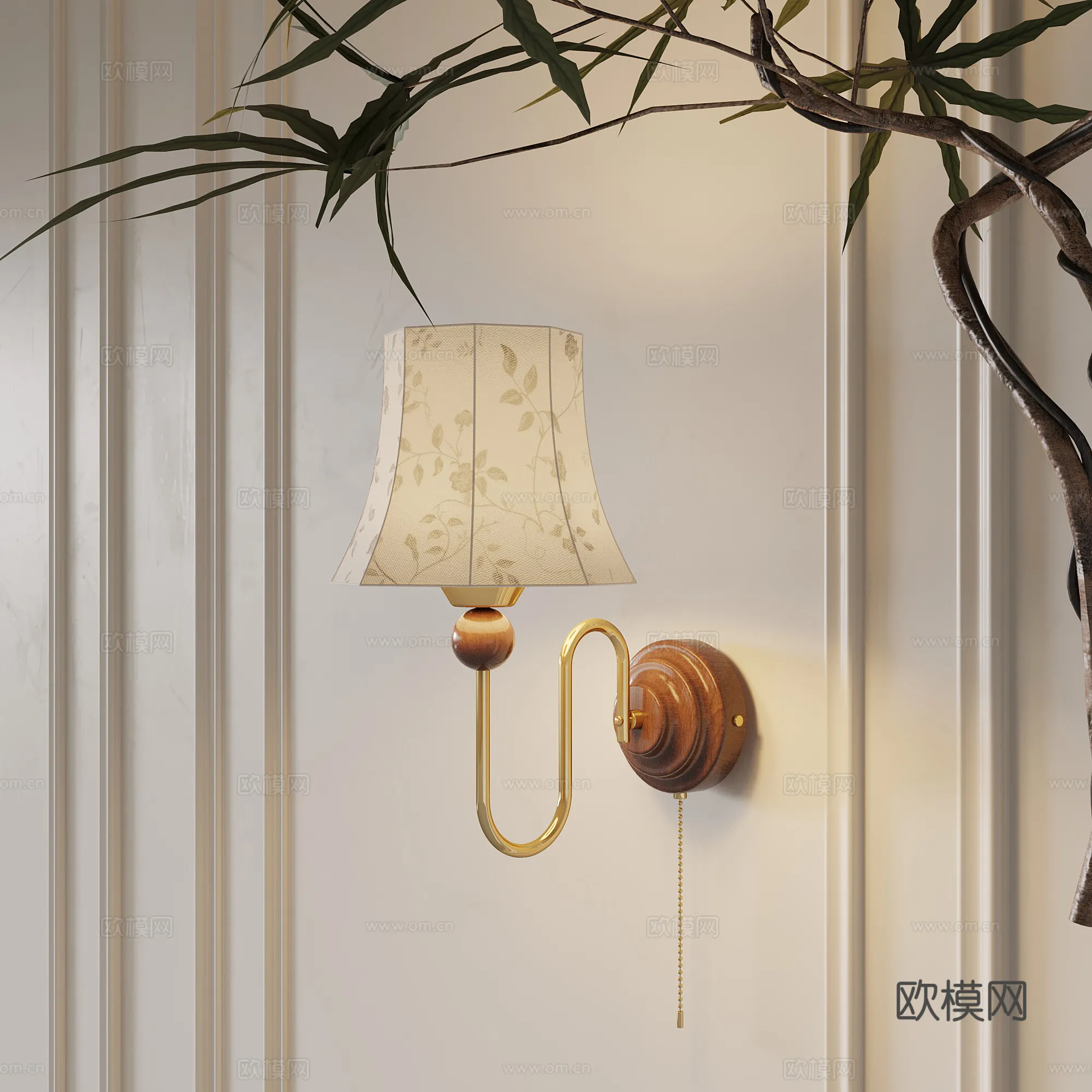 Wall Light 3D Gratis - 010