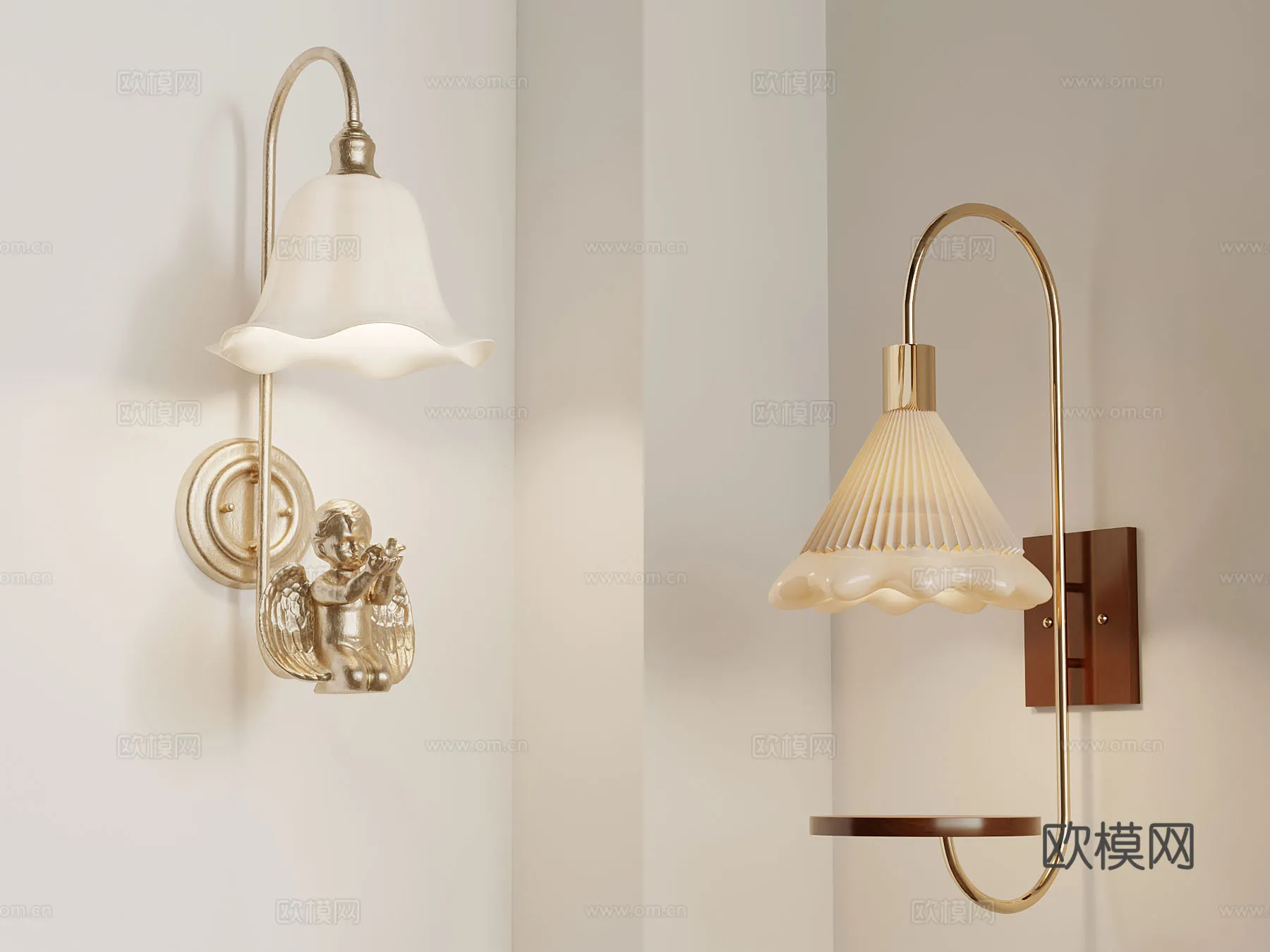 Wall Light 3D Gratis - 013