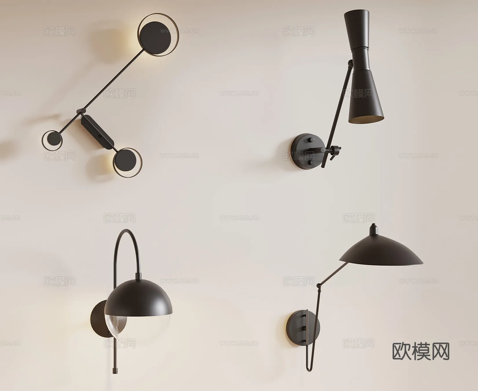 Wall Light 3D Gratis - 015