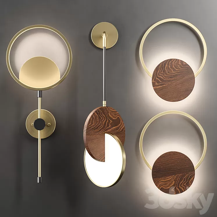 Wall light collection \ Lampatron ISSI GLATT RISOR 3D Model