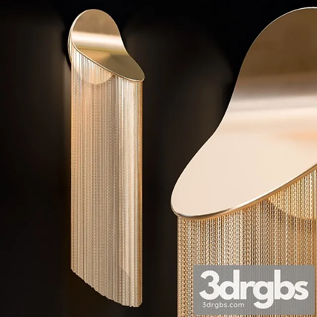 Wall light D 3D Model Free