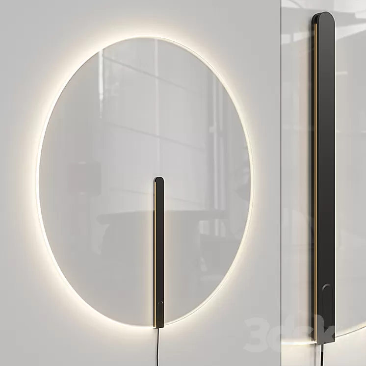 Wall lights Vibia Guise (2 sizes). 3D Model