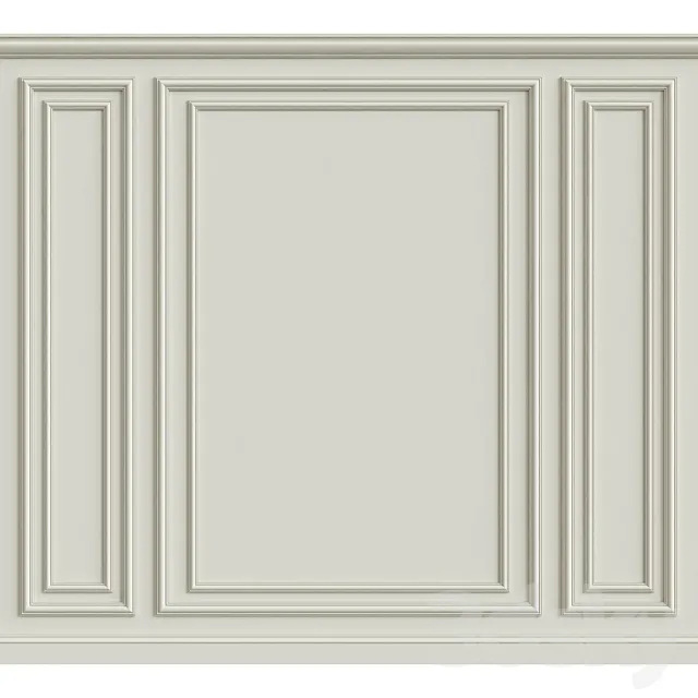 Wall molding 3DModel