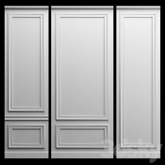 Wall molding 3DModel
