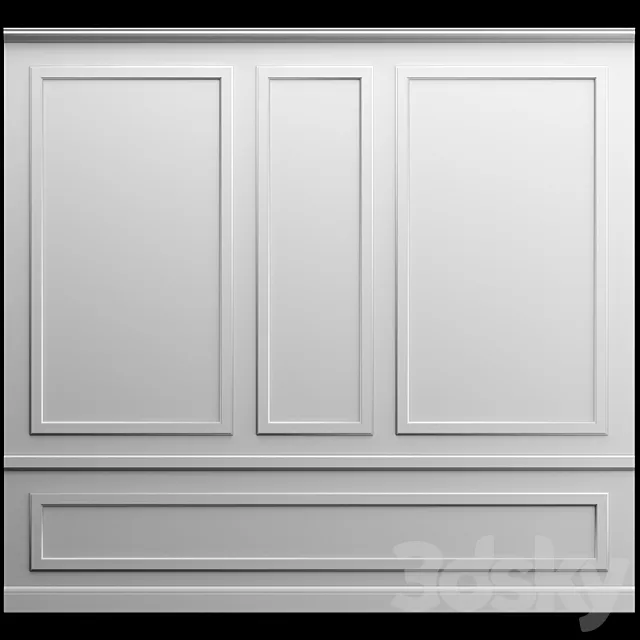 Wall molding 3DModel